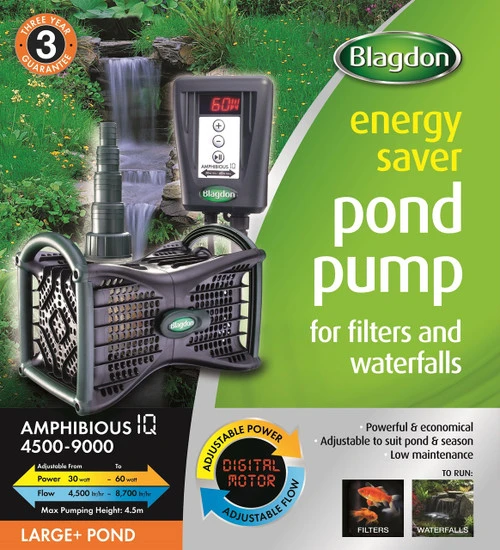 Blagdon Amphibious IQ Pump 4500 To 9000 Large+ Pond 4 Blagdon Amphibious IQ Pump 4500 To 9000 Large+ Pond - Image 2