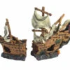 Aqua One Wooden Galleon (2 Parts) -Hozelocks Aquas Store Aqua One Wooden Galleon 58254.1665585404
