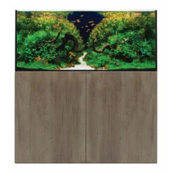 Aqua One Aquasys 300 With Grey Nebraska Oak Cabinet