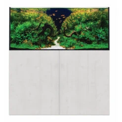 Aqua One Aquasys 300 With Soft Matt White Cabinet