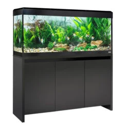 Fluval Roma 240 Black Aquarium & Cabinet