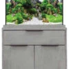 Aqua One Oakstyle 110 Industrial Concrete Edition Aquarium And Cabinet -Hozelocks Aquas Store OakStyle 110 Cabinet Concrete Edition 92826.1609940726