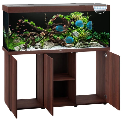 Juwel Rio 450 LED Aquarium And Cabinet Dark Wood 4 Juwel Rio 450 LED Aquarium And Cabinet Dark Wood - Image 2