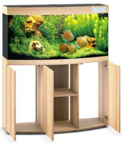 Juwel Vision 260 LED Aquarium And Cabinet Light Wood -Hozelocks Aquas Store Vision 260 light wood open 39198.1572017664