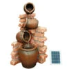 Aqua Creations Solar 4 Pots Water Feature -Hozelocks Aquas Store aqua creations hamac Solar 4 Pots 11788.1641902374