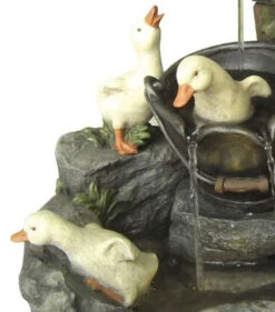 Aqua Creations Duck Family At Tap -Hozelocks Aquas Store duck family 2 67958.1551349509