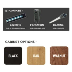 Fluval Roma 90 Walnut Aquarium & Cabinet 9 Fluval Roma 90 Walnut Aquarium & Cabinet -Hozelocks Aquas Store fluval aquarium walnut roma 90 20744.1695132121