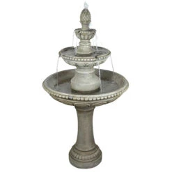 New Release 1 Heissner Ravenna 3 Tiered Antique Fountain