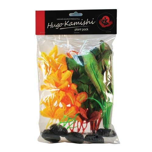 Hugo Kamishi Silk Plant Autumn Mix - Pack Of 5 3 Hugo Kamishi Silk Plant Autumn Mix - Pack Of 5