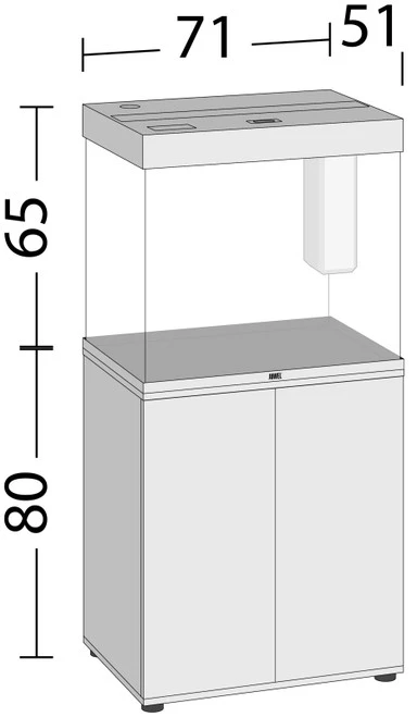 Juwel Lido 200 LED Aquarium And Cabinet Light Wood 5 Juwel Lido 200 LED Aquarium And Cabinet Light Wood - Image 3