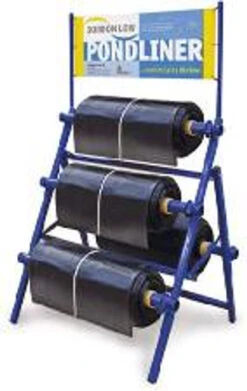 Firestone EPDM 1.02mm Rubber Pond Liner 10ft Wide -Hozelocks Aquas Store pvc pond liner on roll stand 2 87931 45583.1490966077