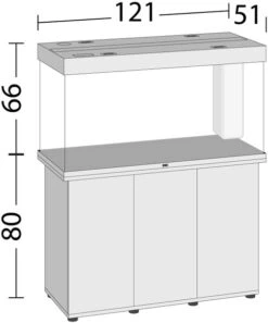 Juwel Rio 350 LED Aquarium And Cabinet Light Wood -Hozelocks Aquas Store rio 350 dimensions 66613.1573036551