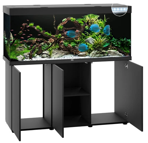 Juwel Rio 450 LED Aquarium And Cabinet Black 4 Juwel Rio 450 LED Aquarium And Cabinet Black - Image 2