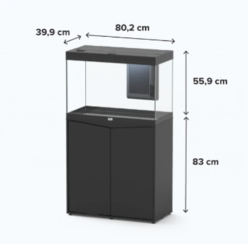 Aquatlantis Splendid 80 Black With Cabinet 7 Aquatlantis Splendid 80 Black With Cabinet - Image 5