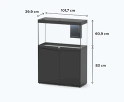 Aquatlantis Splendid 100 Black With Cabinet 11 Aquatlantis Splendid 100 Black With Cabinet -Hozelocks Aquas Store splendid 100 aquarium dimnesions 14408.1638701499