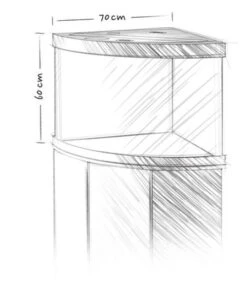 Juwel Trigon 190 LED Aquarium And Cabinet White -Hozelocks Aquas Store trigon 190 diamensions 24748.1611839502